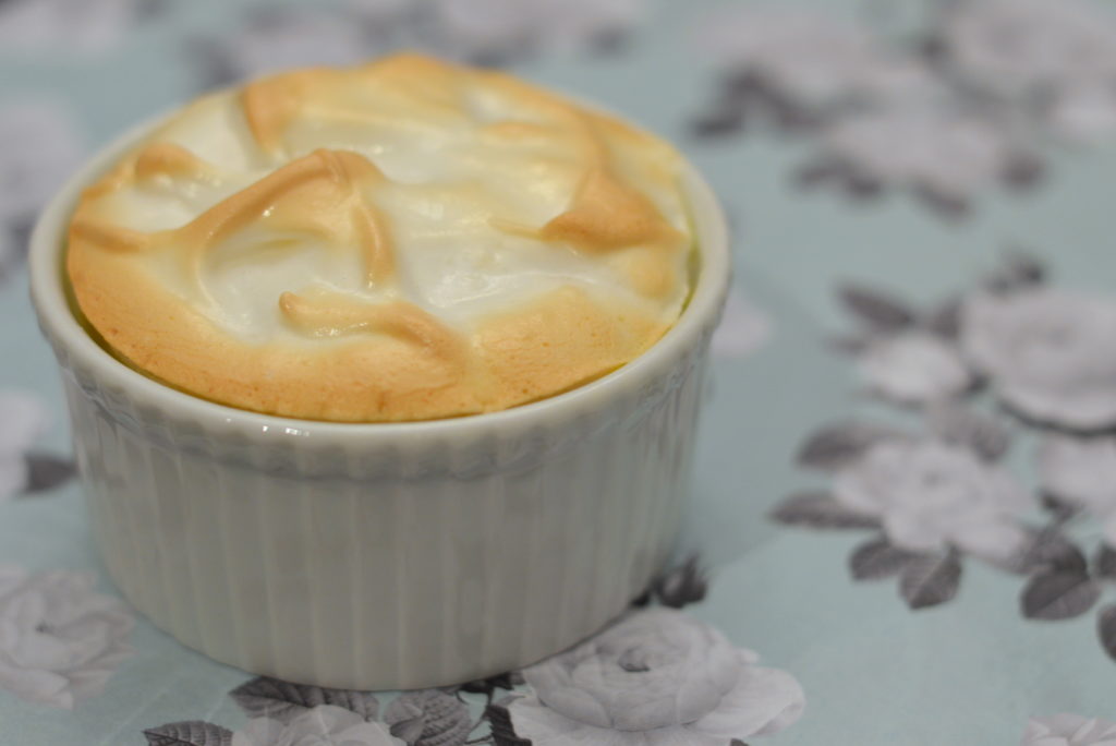 Mini Crustless Lemon Meringue Pies, perfect spring dessert for Easter or Mother's Day or any other time of the year! | mybigfathappylife.com