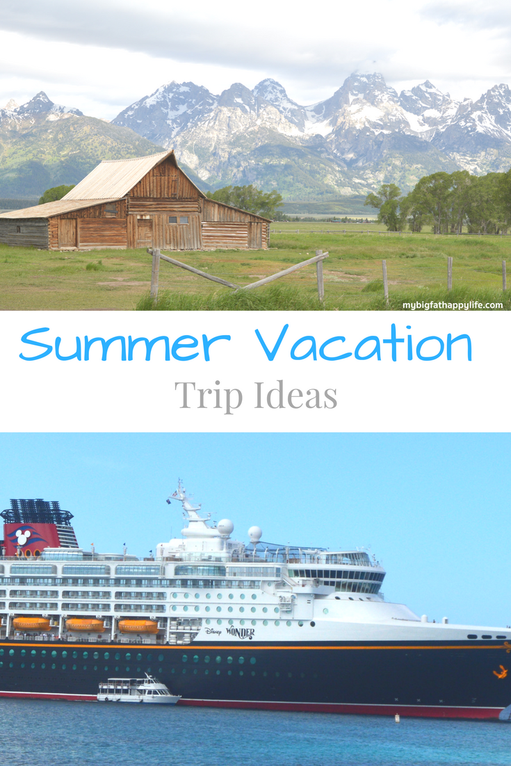 summer vacation ideas trip