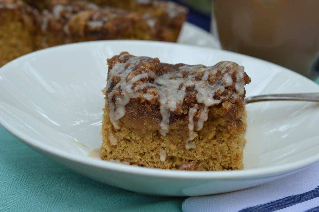 Caramel Macchiato Coffee Cake #FoundMyDelight #ad | mybigfathappylife.com