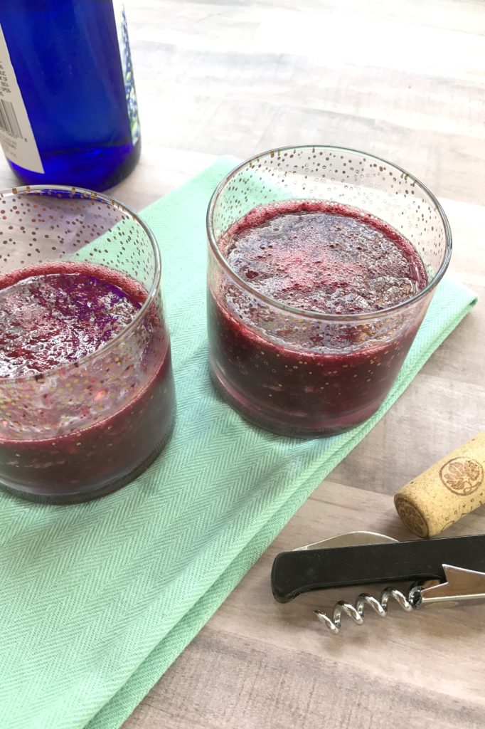 Message for ages 21+; The perfect cocktail for your Mother's Day brunch, special dinner or lounging by the pool: the wine slushie.