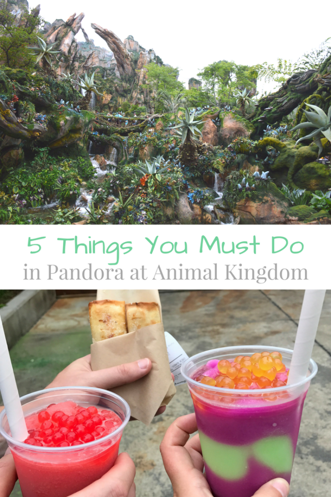 5 Things You Must Experience at the new Pandora land at Animal Kingdom, Walt Disney World; Avatar Flight of Passage and Na'vi River Journey