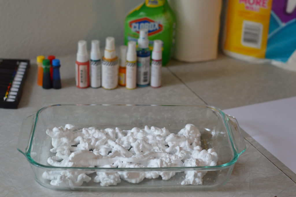 DIY Shaving Cream Marble Art Prints #UnleashTheCleanSquad #ad | mybigfathappylife.com