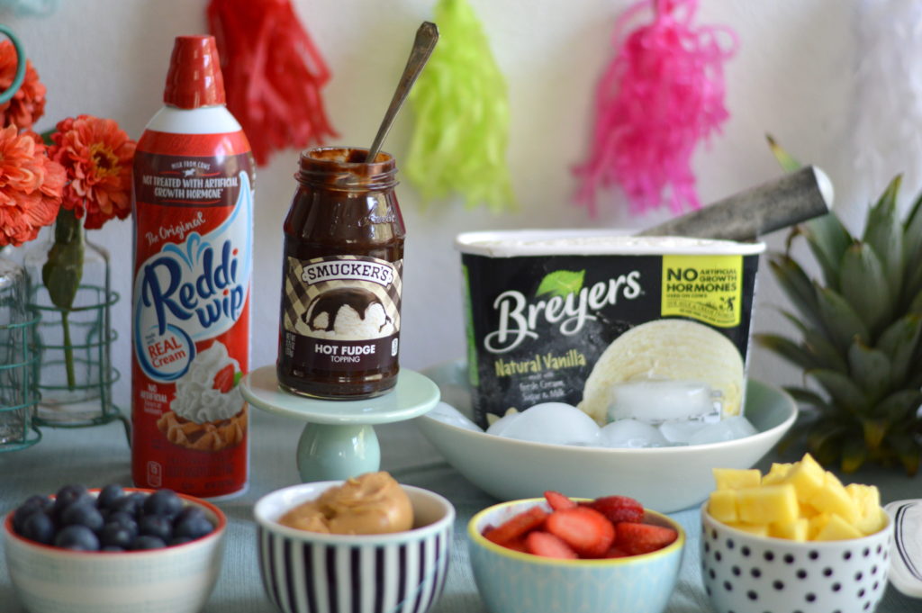 Summer Sundae Waffle Bar #EggoWaffleBar #ad | mybigfathappylife.com