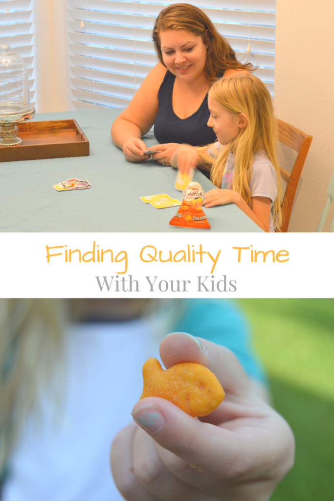 Back to School: Finding Quality Time With Your Kids #GoldfishMoments #ad | mybigfathappylife.com