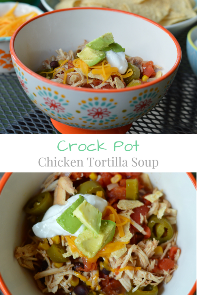 Crock Pot Chicken Tortilla Soup #RediscoverLaMorena #VivaLaMorena #ad | mybigfathappylife.com