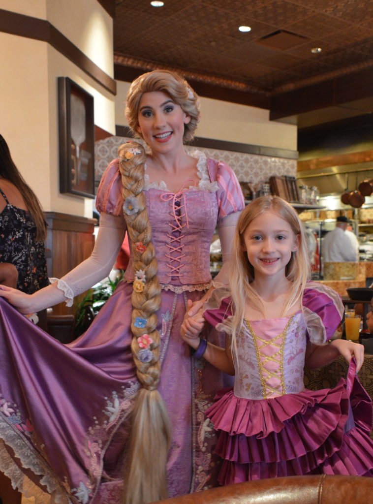 Trattoria al Forno Character Breakfast; Bon Voyage Adventure Breakfast with Rapunzel, Flynn Ryder, Prince Eric and Ariel | mybigfathappylife.com