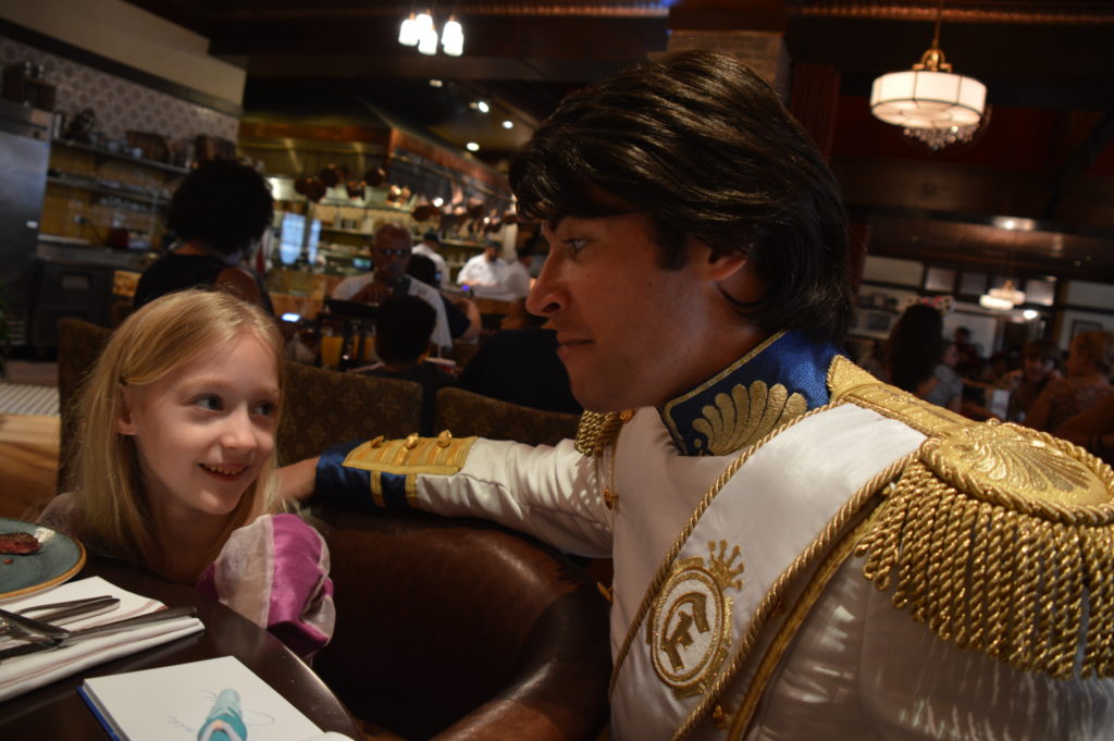 Trattoria al Forno Character Breakfast; Bon Voyage Adventure Breakfast with Rapunzel, Flynn Ryder, Prince Eric and Ariel | mybigfathappylife.com