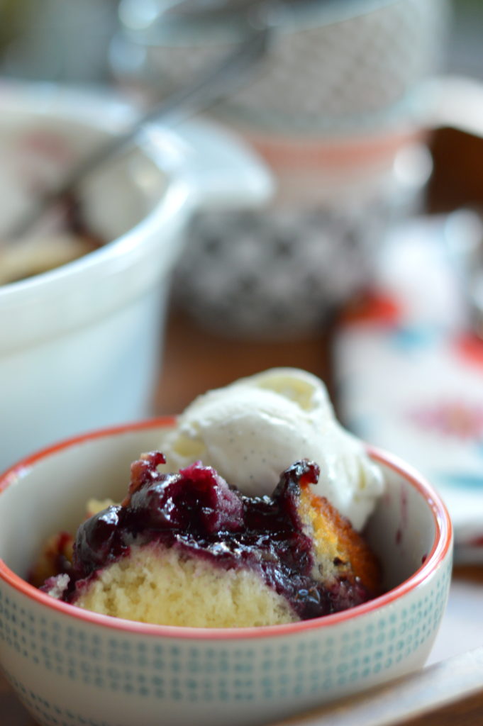 Easy Cherry Cobbler | mybigfathappylife.com