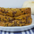 Chocolate Chip Pumpkin Bread, delicious recipe for fall | mybigfathappylife.com