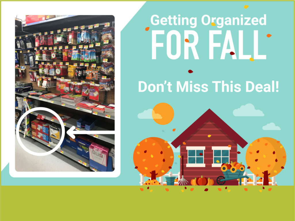 Looking to get organized during this busy time of year? Check out this great deal at Walmart on the Scotch™ Thermal Laminator.