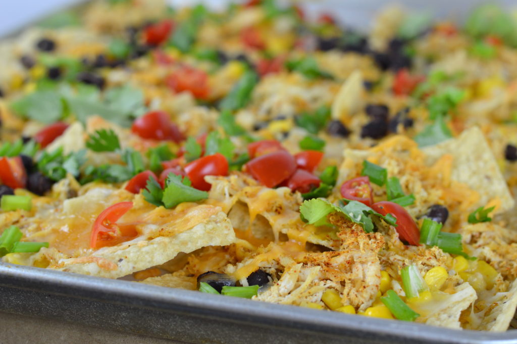 Sheet Pan Nachos are awesome for home-gating #ad #GameDayBundle #PlayPauseRefresh | mybigfathappylife.com