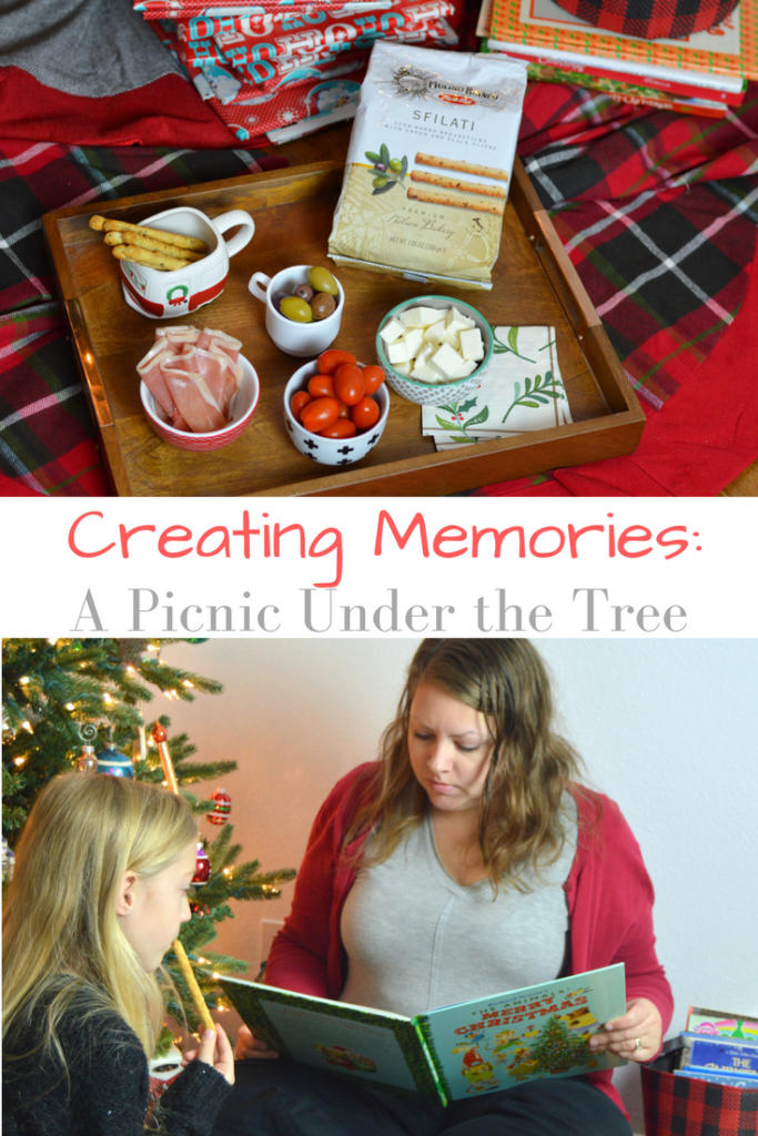 Focus more on spending quality time together with your family this holiday season by creating memories while having a picnic under the tree. #MyItalianMoment #ad | mybigfathappylife.com