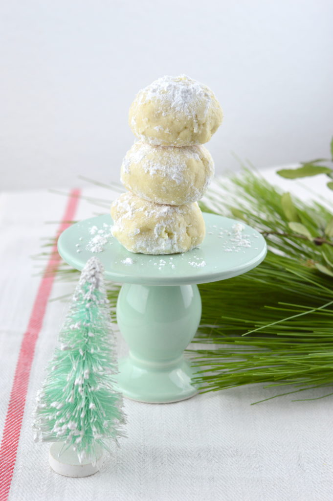 Chocolate Chip Snowball Cookies