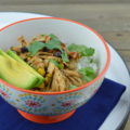 Crockpot Chicken Burrito Bowls are easy to make, full of flavor, and has all the toppings.