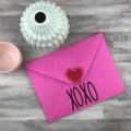 Rae Dunn Inspired Valentine's Day Envelopes / Mailboxes