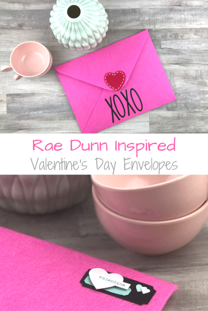 Rae Dunn Inspired Valentine's Day Envelopes / Mailboxes