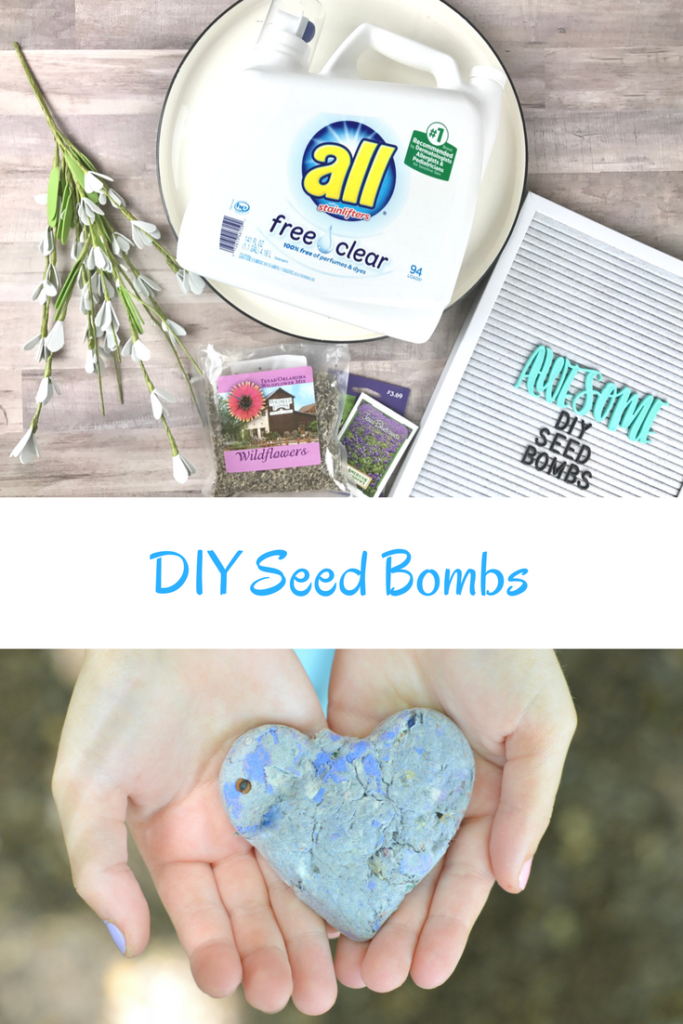 Seed bombs are a fun way to add beauty to your yard and are easy to make for the whole family. Gardening made easy, fun, and kid friendly!