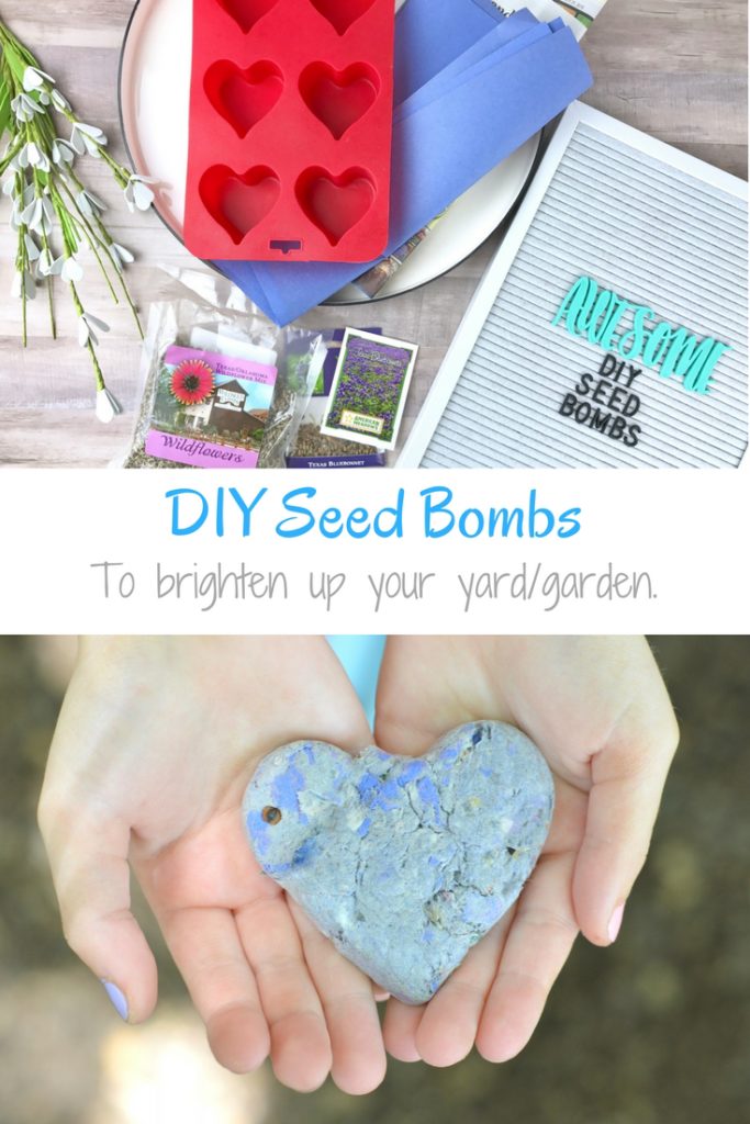 Seed bombs are a fun way to add beauty to your yard and are easy to make for the whole family. Gardening made easy, fun, and kid friendly!