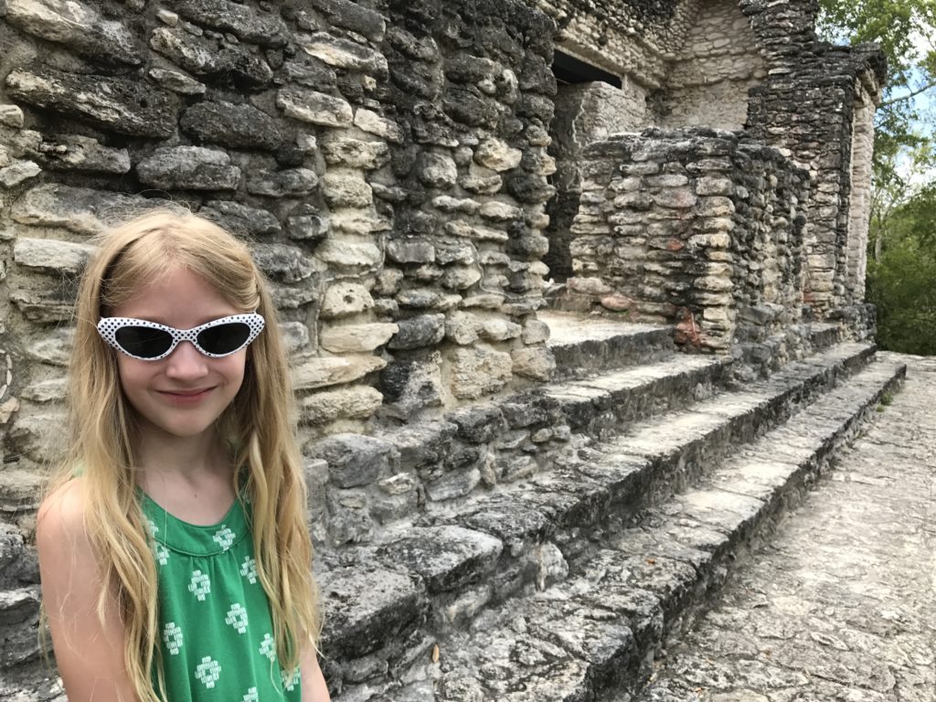 Dzibanche Mayan Ruins is the perfect excursion from Costa Maya. It is away from the crowds and you are still allowed to climb to the top of two temples.