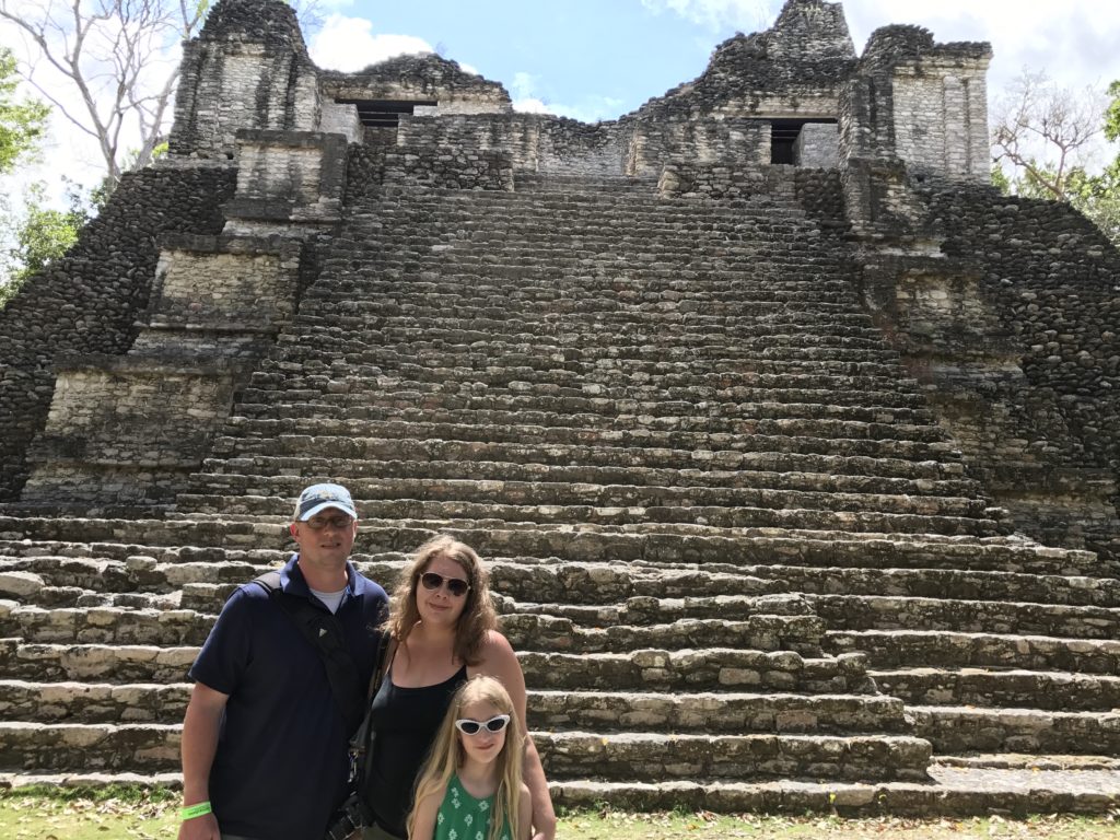 Dzibanche Mayan Ruins is the perfect excursion from Costa Maya. It is away from the crowds and you are still allowed to climb to the top of two temples.