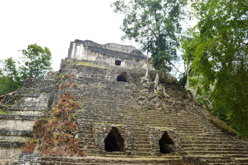 Dzibanche Mayan Ruins is the perfect excursion from Costa Maya. It is away from the crowds and you are still allowed to climb to the top of two temples.