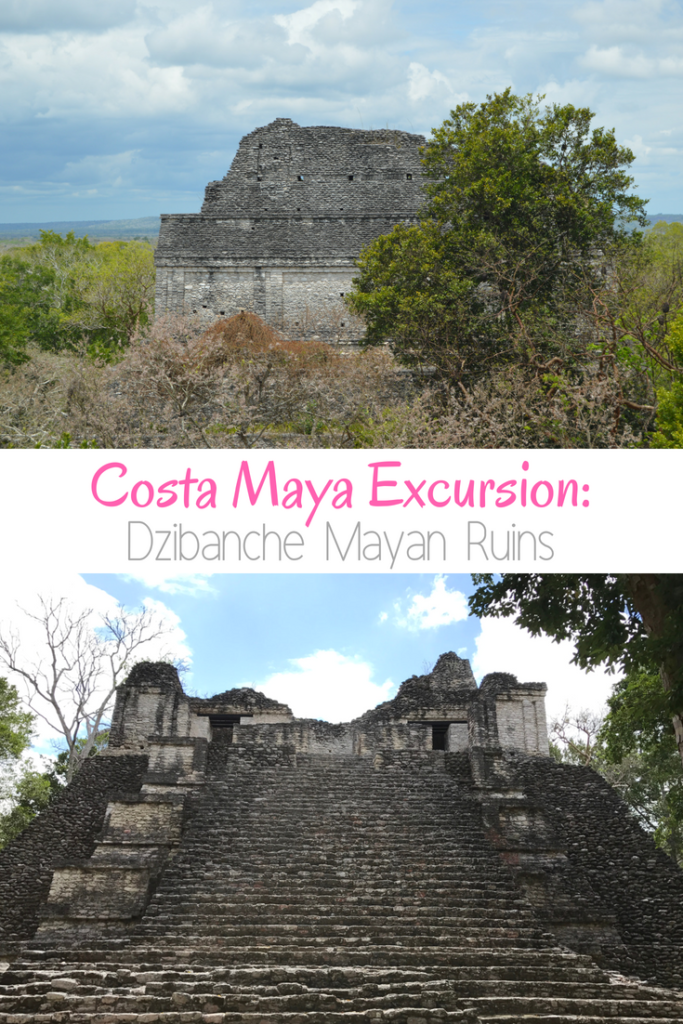 Dzibanche Mayan Ruins is the perfect excursion from Costa Maya. It is away from the crowds and you are still allowed to climb to the top of two temples.