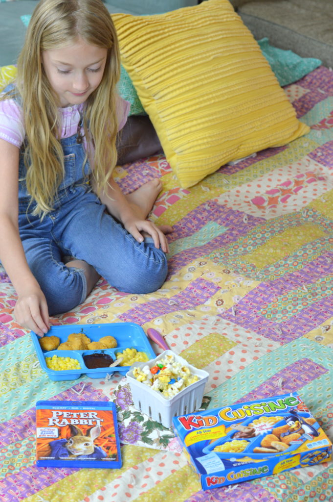 Bunny Tail Popcorn + Peter Rabbit Family Movie Night