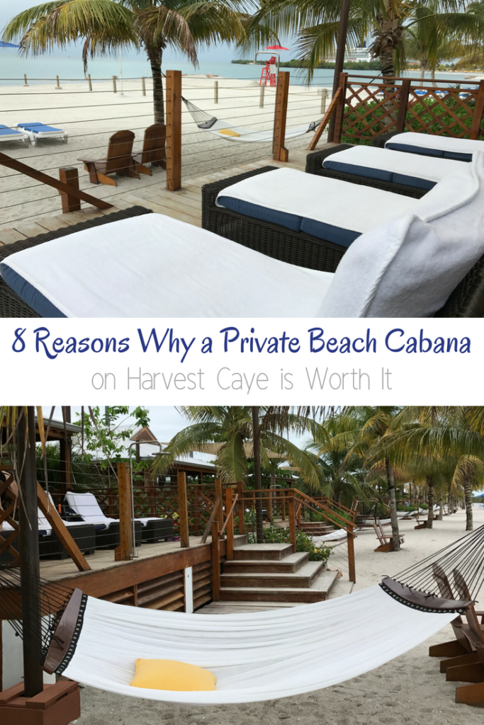 While you might think a private beach cabana on Harvest Caye Belize isn't in your budget I've got 8 reasons why you should book one and why I'll be booking one again.