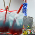 This festive kid friendly red, white, and blue layered drink is perfect for the 4th of July holiday. Your child will love this 4th of July drink.