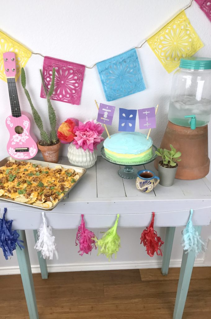 Step into this fiesta-themed celebration inspired by the Disney Pixar movie, Coco...perfect for a viewing party or birthday party!