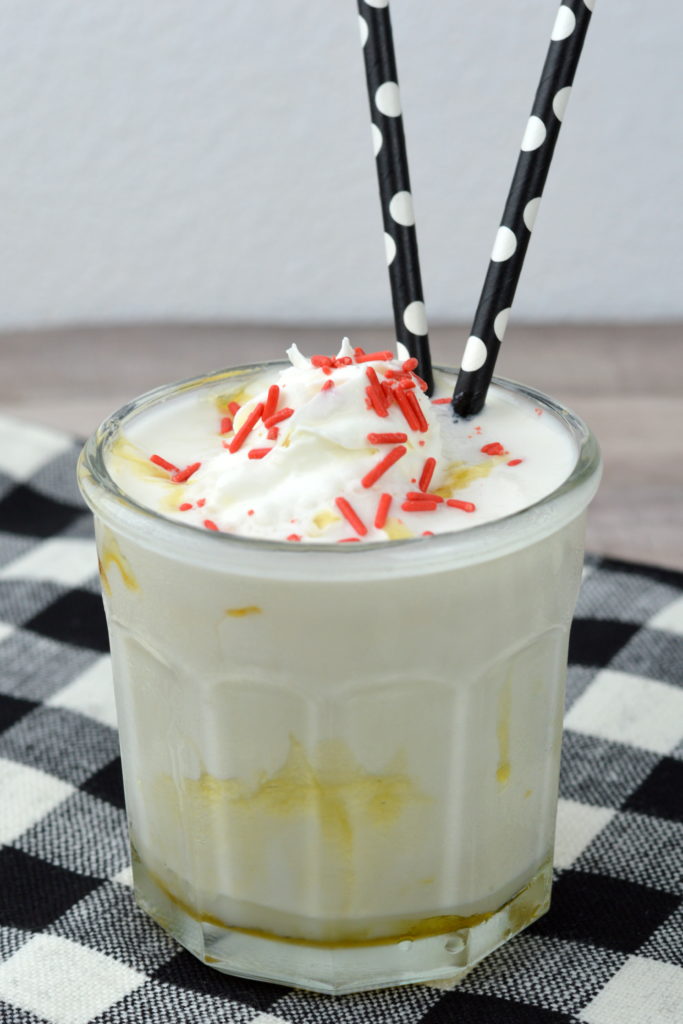 This decadent milkshake is inspired by Christopher Robin's dear friend, Winnie the Pooh - Honey Pot Milkshake.