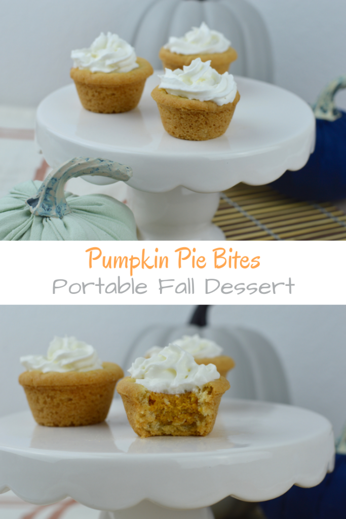 All the flavors of Homemade Pumpkin Pie packed into a perfect portable fall dessert – Pumpkin Pie Bites.