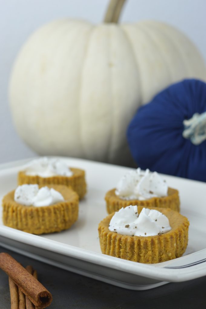 Everyone will love this delicious twist on traditional cheesecake at your next festive fall occasion. These creamy mini pumpkin cheesecakes with gingersnap cookie crusts are amazing! 