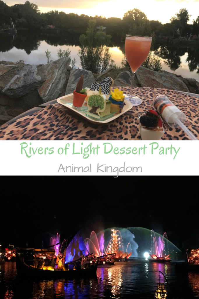 A look at and review of the new Rivers of Light Dessert Party at Animal Kingdom at Walt Disney World! A wonderful way to end the evening.