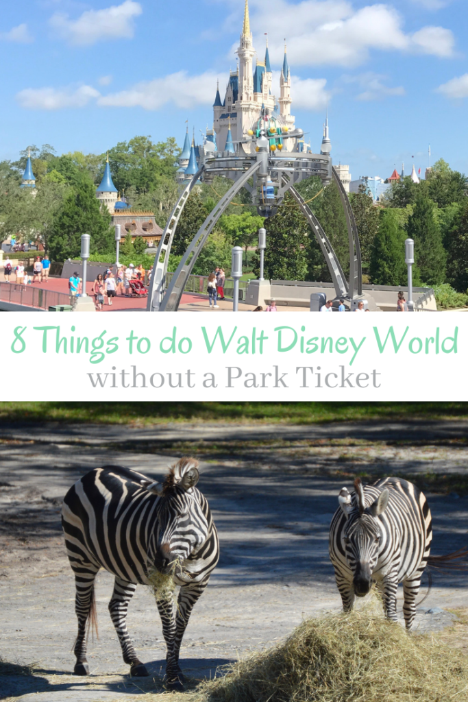 8 Things to do Walt Disney World without a Park Ticket