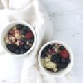 Easy and delicious Vanilla Berry Cake in a Mug is a single serving dessert that is ready in 60 seconds!