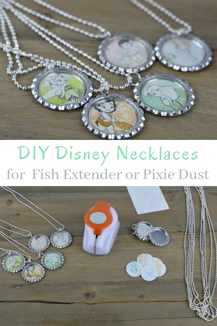 Disney Cruise Line: Fish Extender or Pixie Dust DIY Necklaces - My