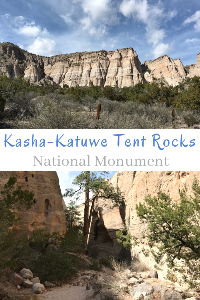 Kasha-Katuwe Tent Rocks National Monument is famous for their cone-shaped formations and slot canyon that are waiting to be explored!