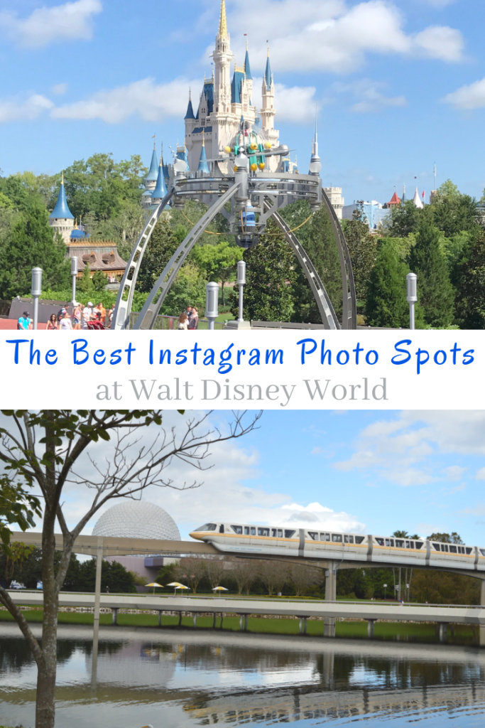 Walt Disney World has endless options for capturing an amazing photo for Instagram.  I am sharing the best Instagram photo spots at Walt Disney World.  