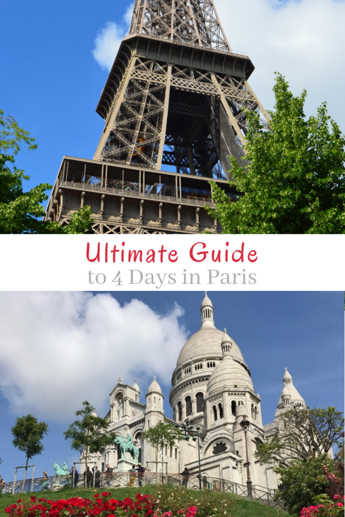 Are you looking for the perfect 4 days in Paris itinerary?  Well, I've got you covered! Plus bonus ideas of places to day trip to from Paris if you decide to spend more than 4 days in the city.