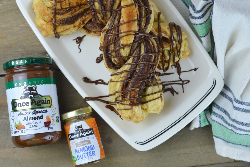 This really simple and super delicious, Chocolate Twists recipe, has only four ingredients and makes for an impressive dessert.