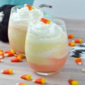Candy Corn Inspired Mocktail is fun to make, tasty and a fantastic beverage for the kids for Halloween!