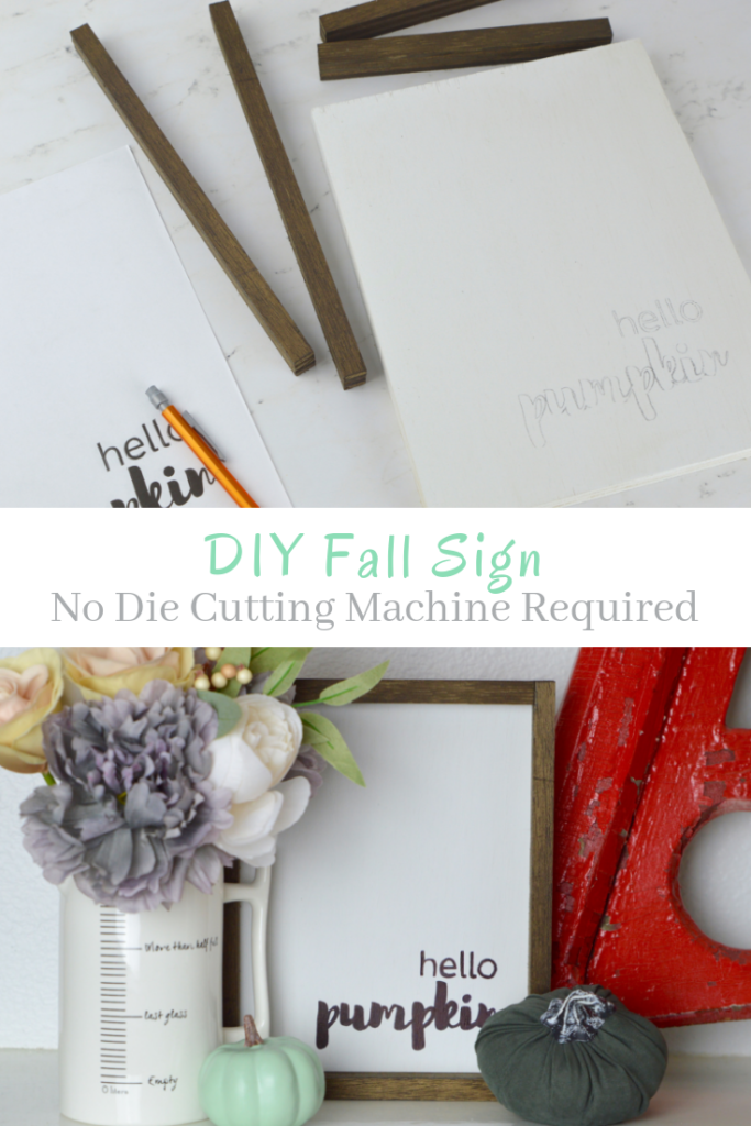 Making a DIY wood sign is easier to than you might think! Here’s a great tutorial for how you can make your own wood fall sign for your home.