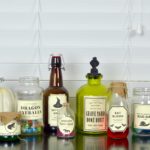 Add some fun to your Halloween decor with these DIY spooky potion bottles!  There’s also a free printable below so you can print your own potion labels!