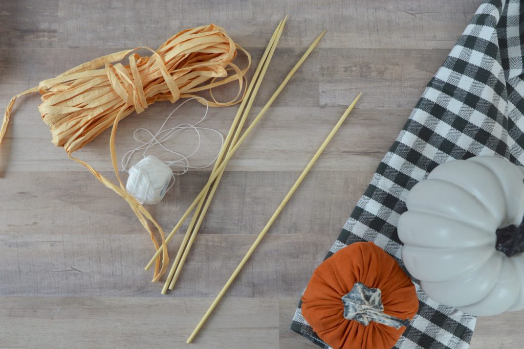 This Halloween serve your family mini donuts on DIY Broomstick Skewers.  They will delight in this fun and magical breakfast treat.