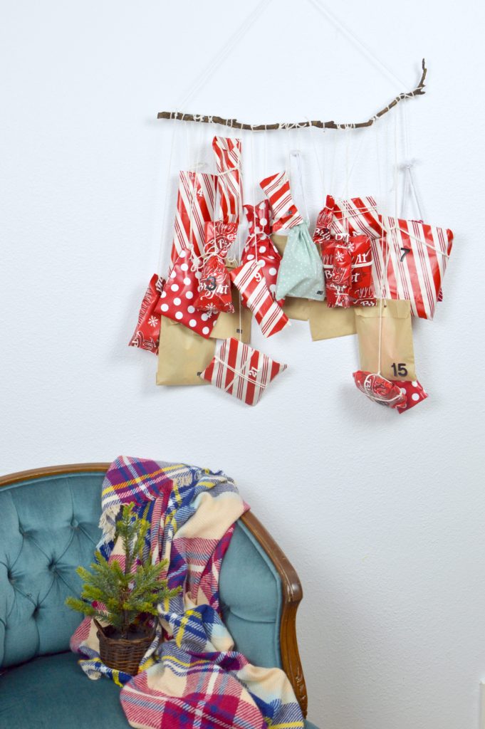 This fun and easy to assemble DIY advent calendar helps to build the anticipation and countdown to Christmas.