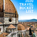 2020 Travel Bucket List