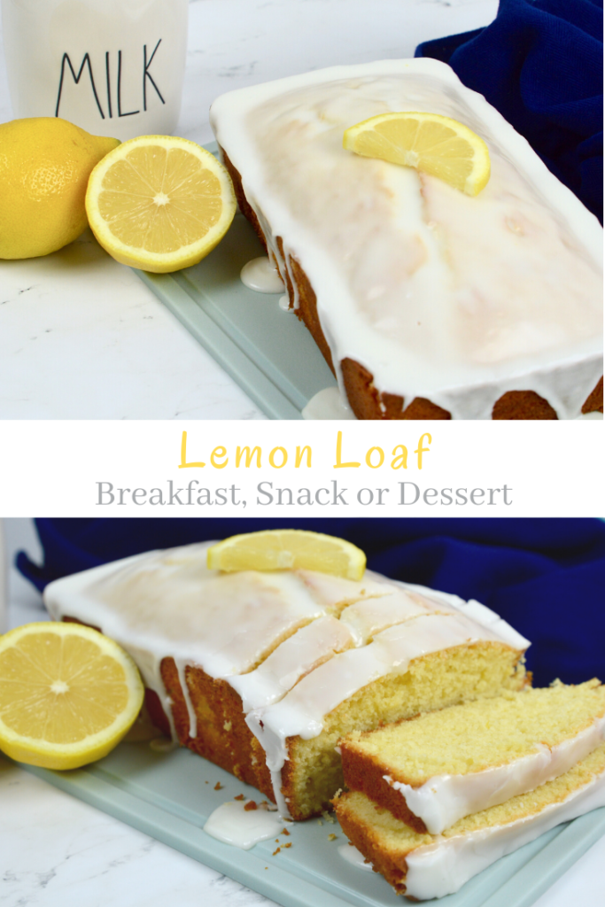 Are you a fan of lemon desserts? Then you need to try this Lemon Loaf! It is full of lemon flavor with sweet lemon icing!