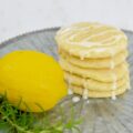 These Glazed Lemon Sugar Cookies are full of bright lemon flavor with sweet lemon glaze!