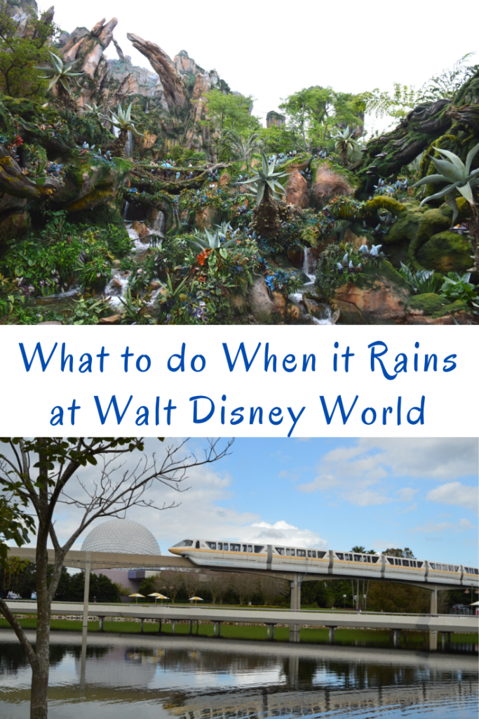 What to do when it rains at walt disney world